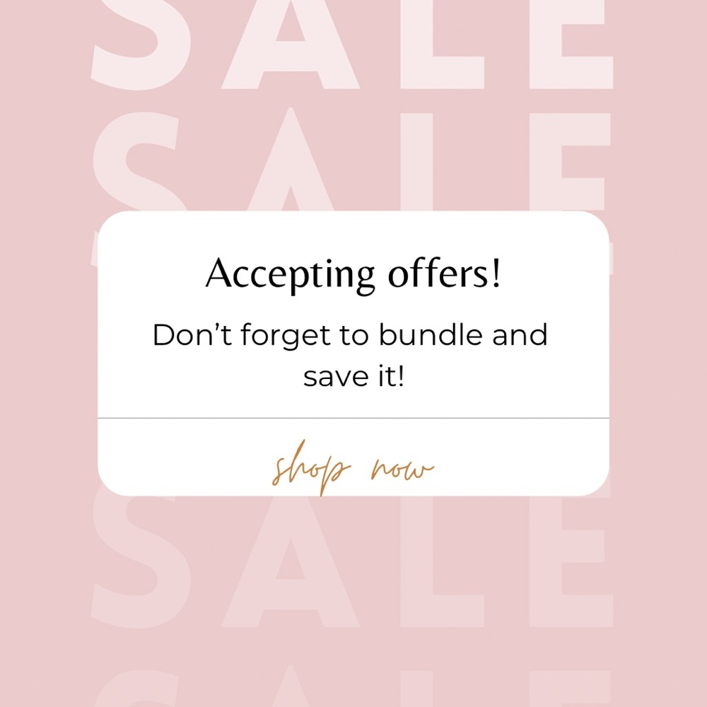 Accepting Offers Sign